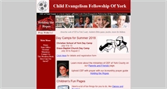 Desktop Screenshot of cefofyork.org